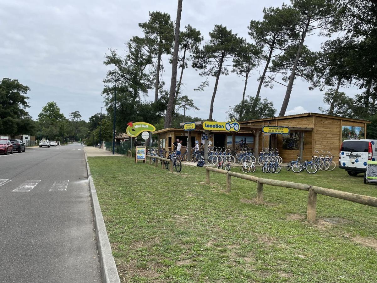 Chalet Paisible A La Plage, Piscine Et Tennis 昂德雷斯 外观 照片