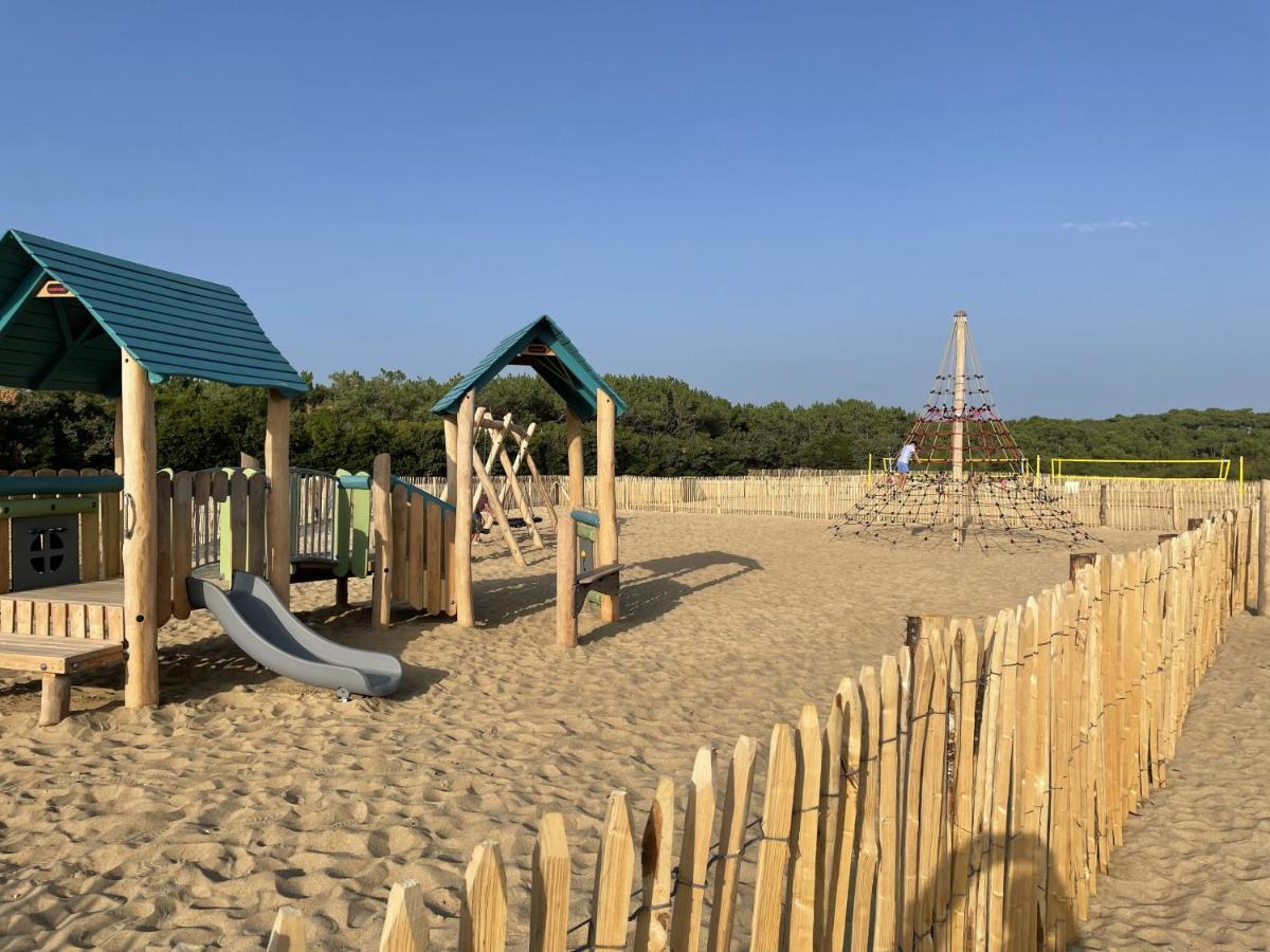 Chalet Paisible A La Plage, Piscine Et Tennis 昂德雷斯 外观 照片