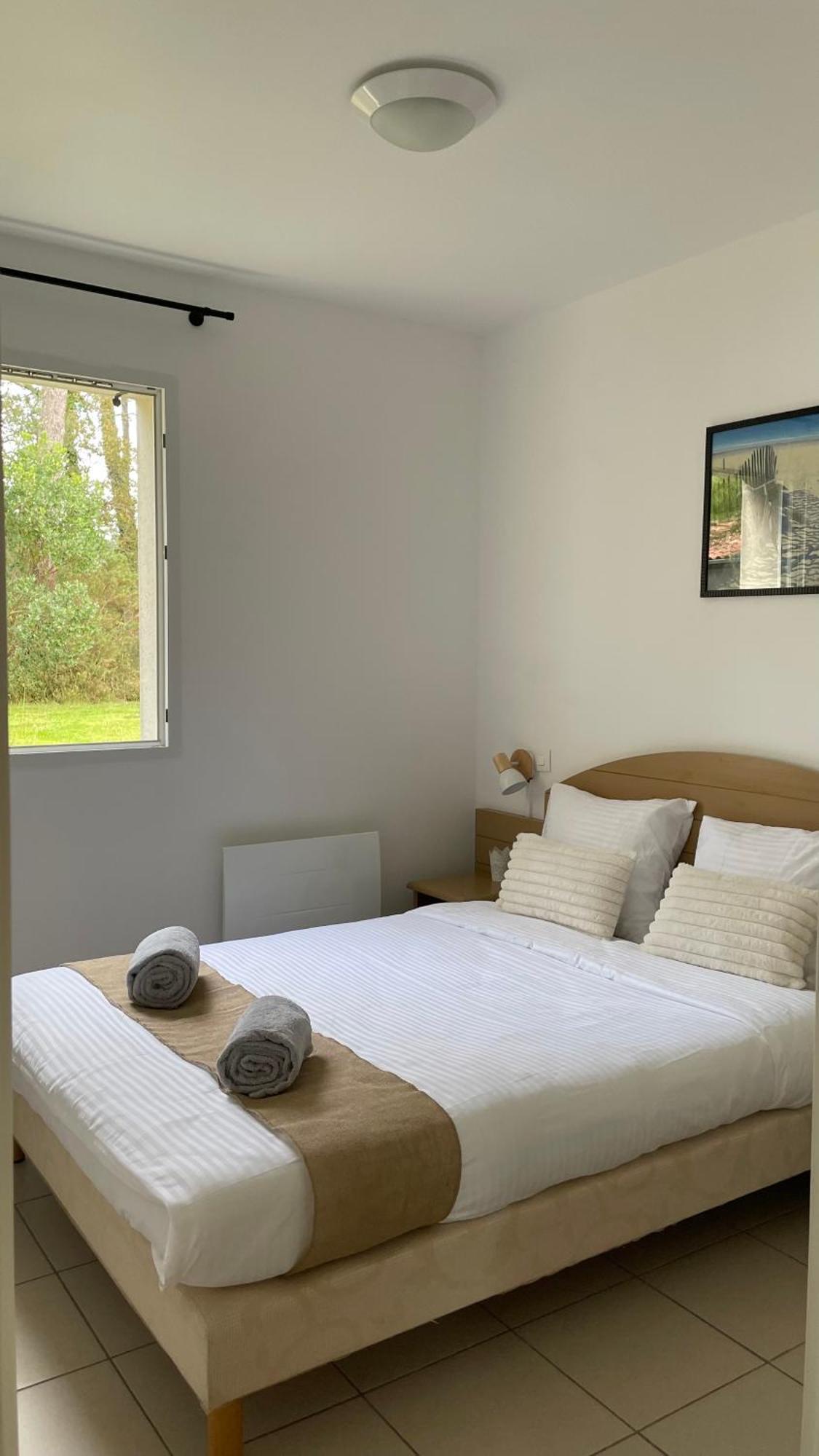 Chalet Paisible A La Plage, Piscine Et Tennis 昂德雷斯 外观 照片