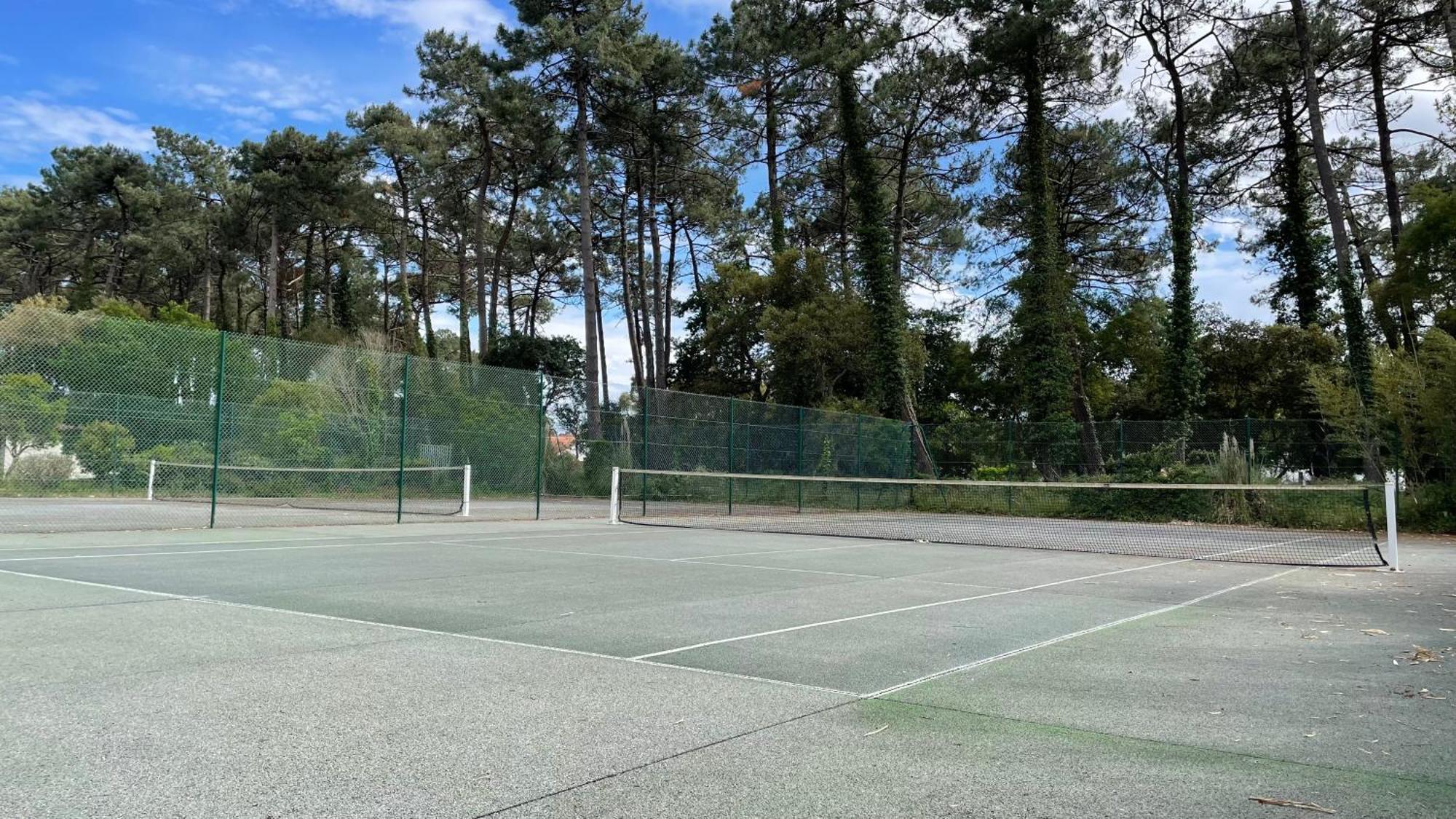Chalet Paisible A La Plage, Piscine Et Tennis 昂德雷斯 外观 照片
