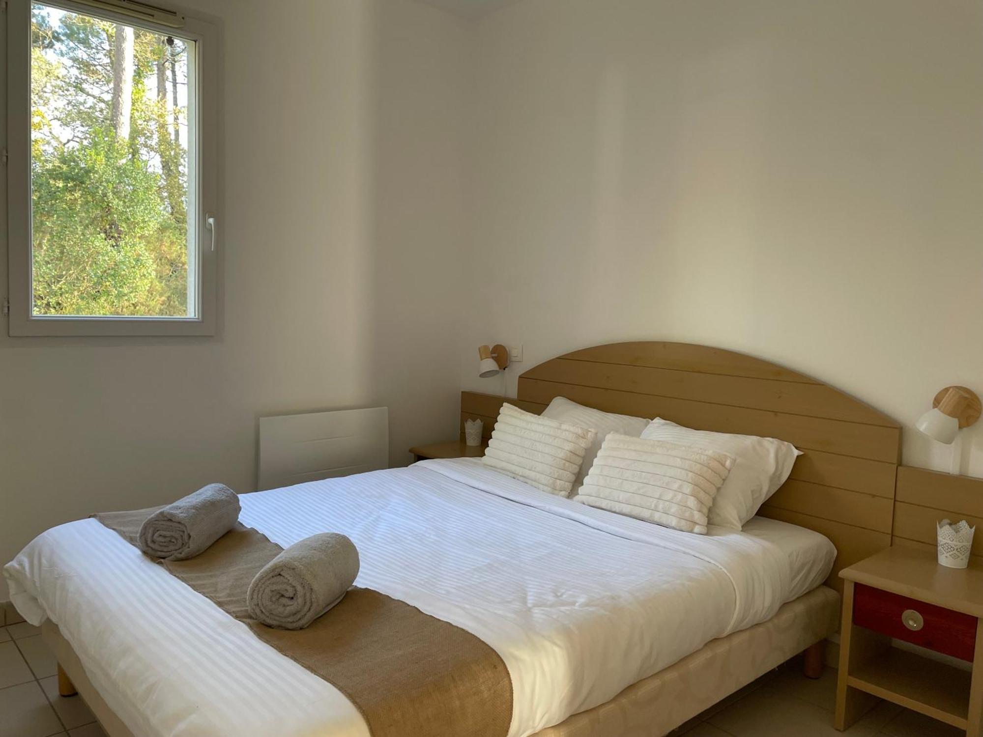 Chalet Paisible A La Plage, Piscine Et Tennis 昂德雷斯 外观 照片
