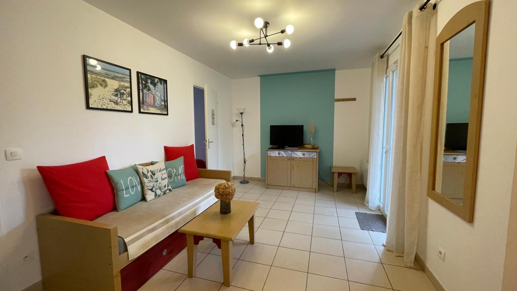 Chalet Paisible A La Plage, Piscine Et Tennis 昂德雷斯 外观 照片
