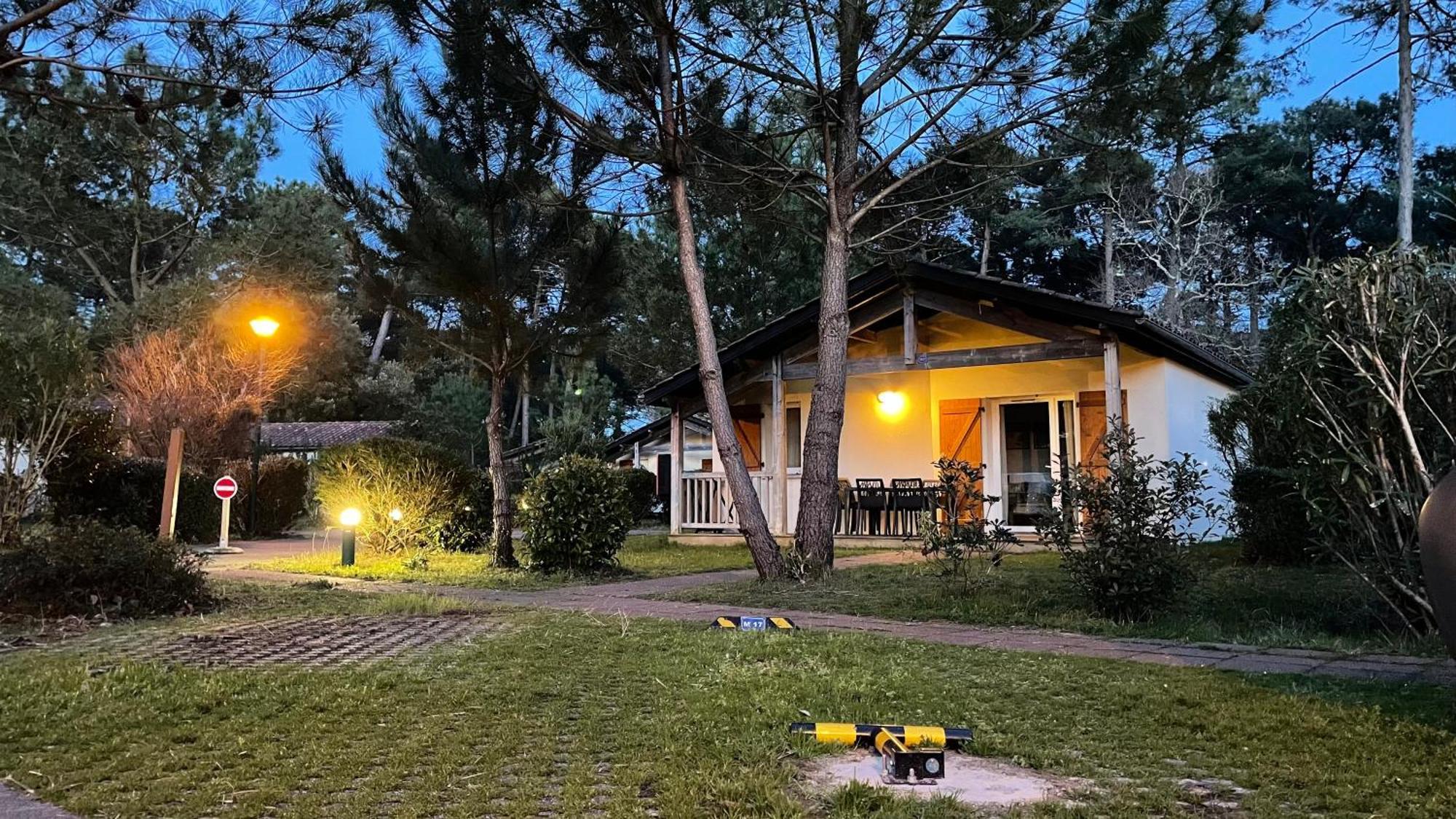 Chalet Paisible A La Plage, Piscine Et Tennis 昂德雷斯 外观 照片