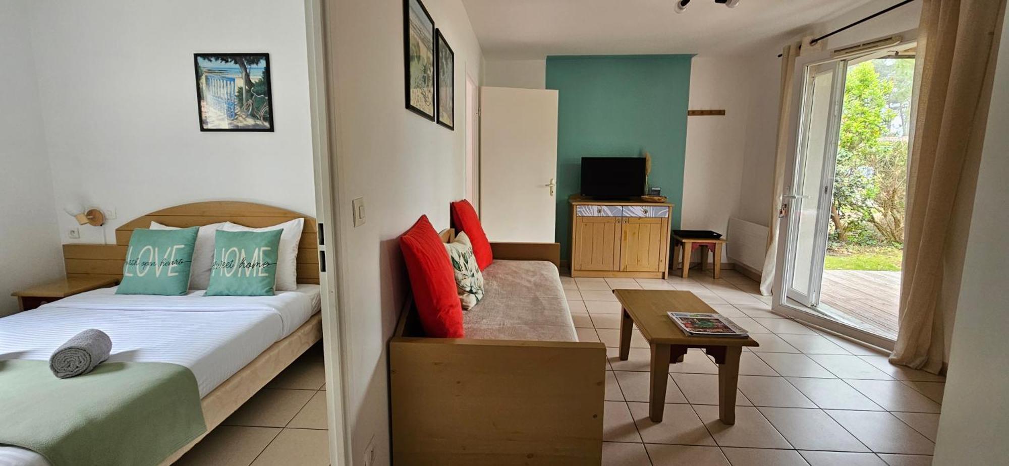 Chalet Paisible A La Plage, Piscine Et Tennis 昂德雷斯 外观 照片